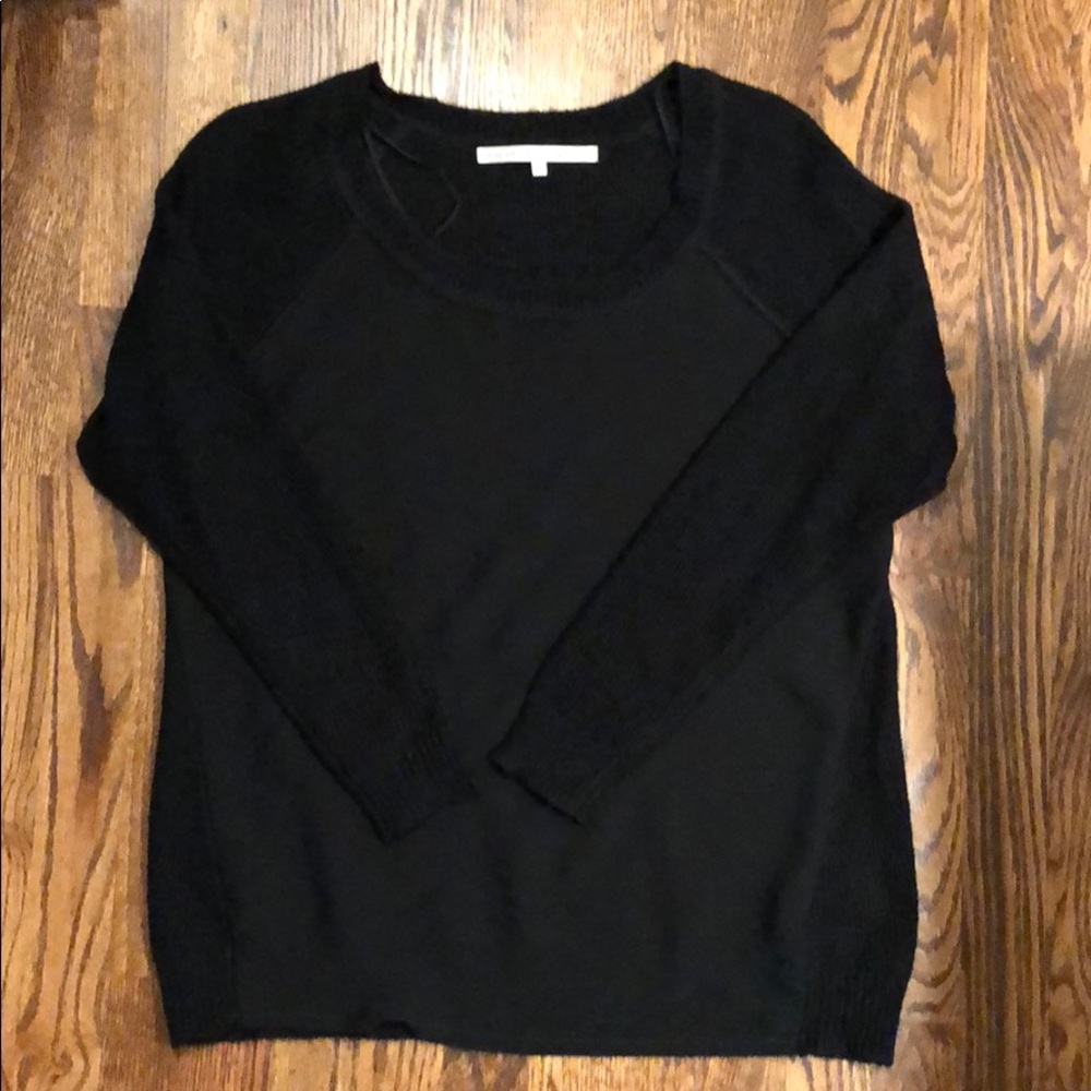 Rachel by Rachel Roy sweater with silk front